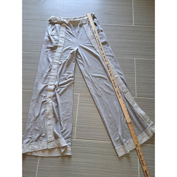 Free People Movement Embers Wide-Leg Pants Heather Gray Women's XS Oversized - Picture 12 of 12